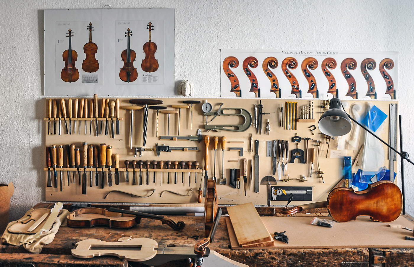 Atelier MeineLGeigen Geigenbau Werkstatt