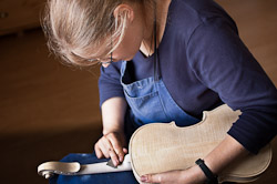 Master Violinmaker Anna Karoline Meinel